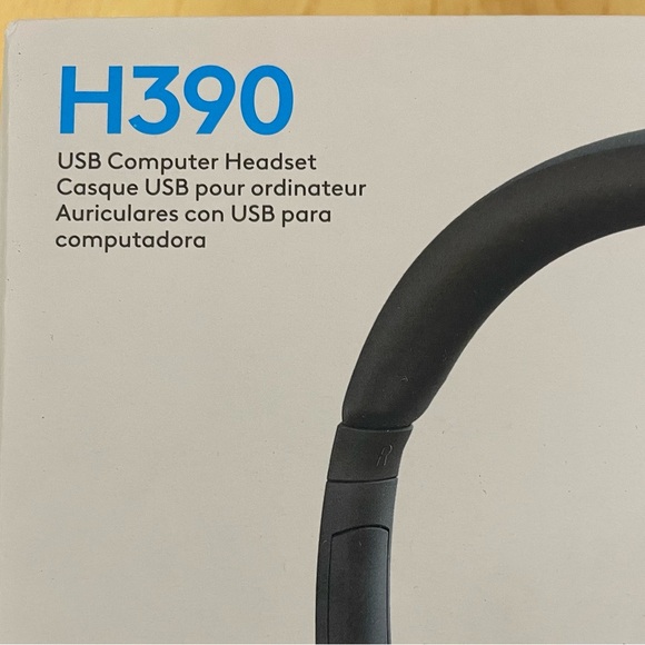 NIB Logitech H390 wired headset - Picture 4 of 6